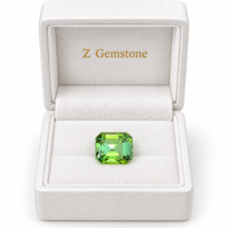 NEON MINT-GREEN AFGHAN TOURMALINE — 0.95 CT - QUALITY AA