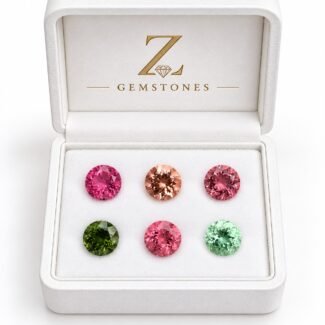 LOT - Natural Tourmalines from Afghanistan – 6 GEMS